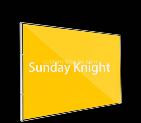 Custom acrylic wall AD holder