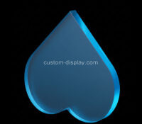 Custom acrylic weddings heart shape gift CCA-287 Custom acrylic weddings heart shape gift