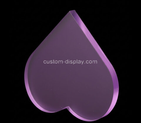 Custom acrylic parties heart shape gift