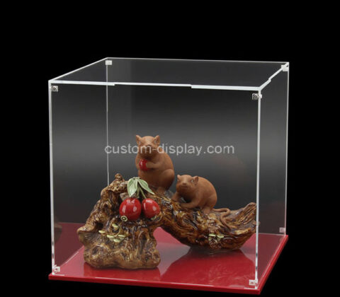 Custom acrylic figures dustproof display case