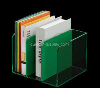 Custom acrylic 3 vertical compartments sorter