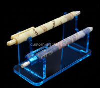 Custom acrylic exhibitions signature pen display stand