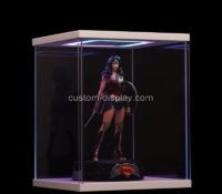 Custom acrylic LED action figures display box