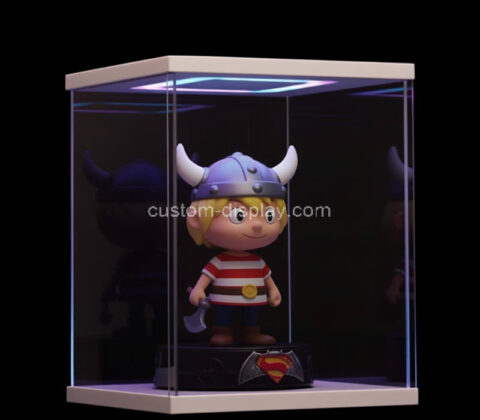 Custom acrylic LED Vicky The Viking display box