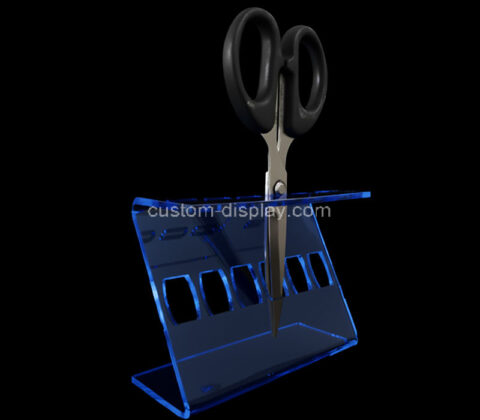 Custom acrylic scissors display stand for store