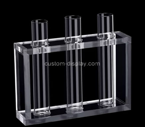 Custom acrylic tabletop decoration flower bud vase