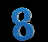 Custom acrylic number block CCA-295 Custom acrylic number block
