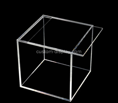 Custom acrylic sliding lid collectible display case