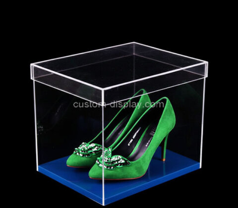 Custom acrylic high heels collectible display case