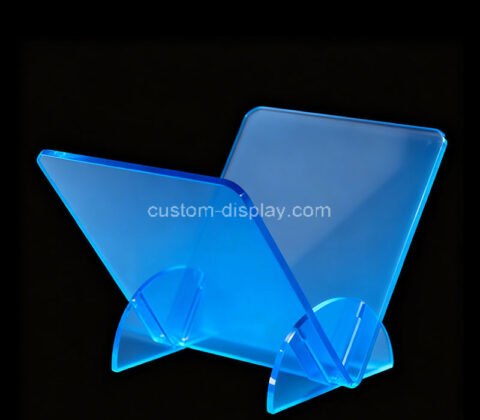 Custom acrylic desktop V shape book holder
