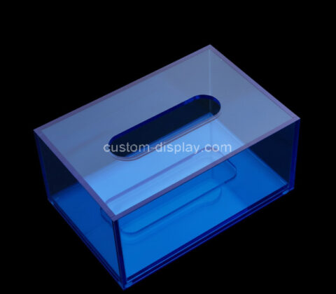 Custom acrylic facial tissue box