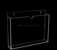 Custom acrylic wall literature holders CSB-591 Custom acrylic wall literature holders