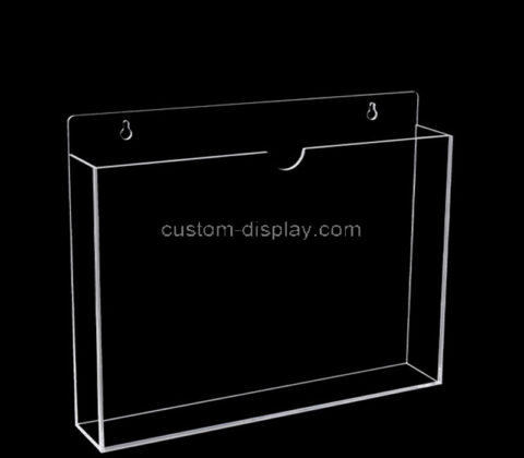 Custom acrylic wall literature holders