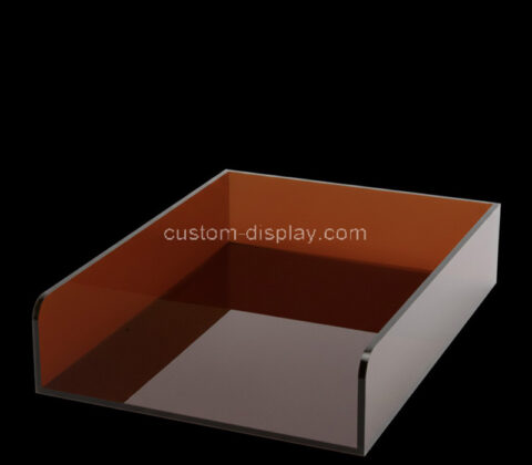 Custom acrylic horizontal file holders