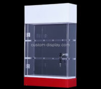 Custom acrylic lockable illuminated display cabinet CSC-212 Custom acrylic lockable illuminated display cabinet