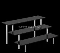 Custom acrylic 3 tiers skincare display stand risers CSM-864 Custom acrylic 3 tiers skincare display stand risers