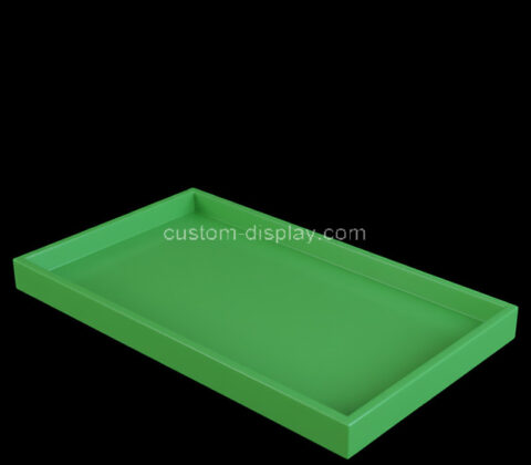 Custom acrylic shallow tray