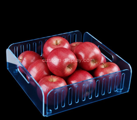 Custom acrylic fruits organizer tray