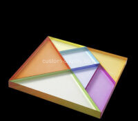 Custom acrylic colorful blocks CSBL-341 Custom acrylic colorful blocks
