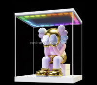 Custom acrylic figure LED display box CSC-221 Custom acrylic figure LED display box