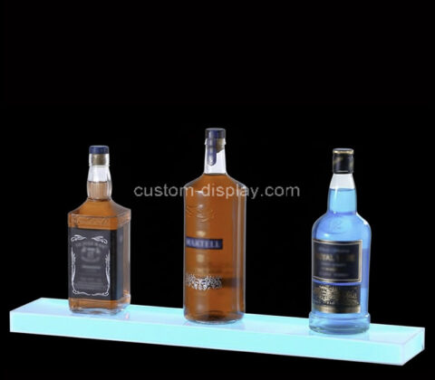 Custom acrylic lighted liquor bottles display props