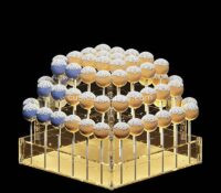 Custom acrylic illuminated cake pop holder stand CSL-262 Custom acrylic illuminated cake pop holder stand