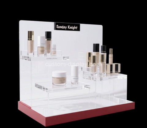 Custom acrylic skincare display props