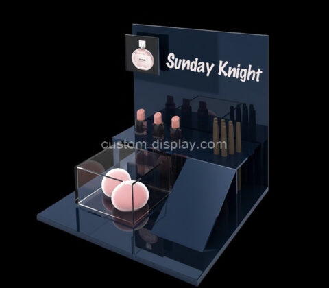 Custom acrylic retail makeup display props
