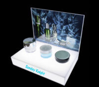 Custom acrylic skincare LED display props CSM-877 Custom acrylic skincare LED display props