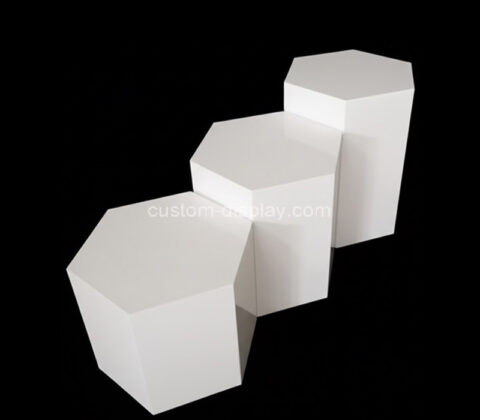 Custom acrylic retail display plinth