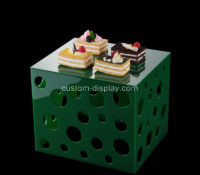 Custom acrylic party bread cake display stand CSO-2117 Custom acrylic party bread cake display stand