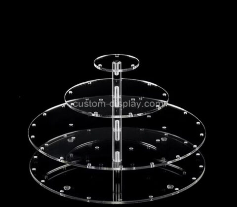 Custom acrylic wedding party lollipops candy display shelf