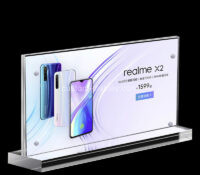 Custom acrylic retail phone display sign holder CSS-364 Custom acrylic retail phone display sign holder