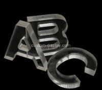 Custom acrylic letters block for decor CCA-306 Custom acrylic letters block for decor