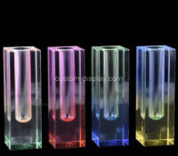 Custom acrylic bud vase for centerpieces CCA-309 Custom acrylic bud vase for centerpieces
