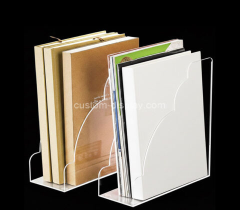 Custom acrylic desktop notebook holder