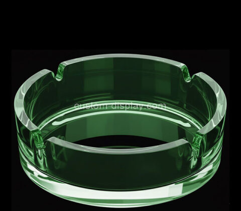 Custom acrylic round cigarettes ashtray