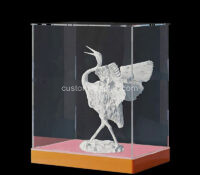 Custom acrylic collectible LED display case CSC-231 Custom acrylic collectible LED display case