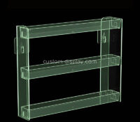 Custom acrylic wall 3 tiers lipstick display stands CSM-885 Custom acrylic wall 3 tiers lipstick display stands