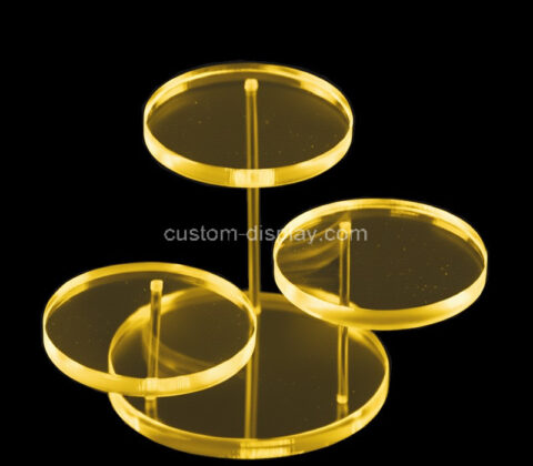 Custom acrylic skin care display riser stands