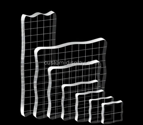 Custom acrylic stamping blocks tools
