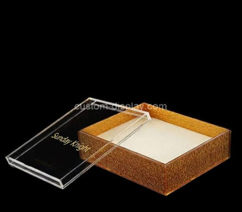 Custom acrylic luxury jewelry gift packaging box