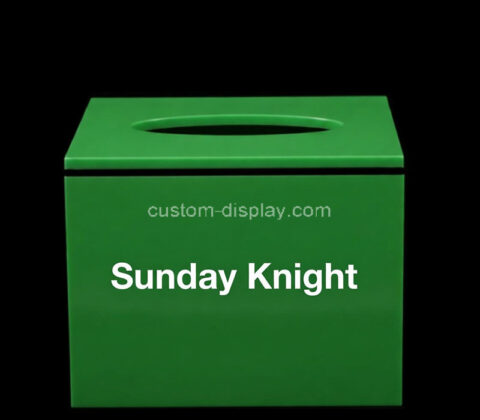 Custom acrylic luxury tissue box