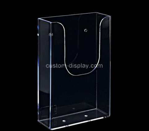 Custom acrylic wall literature holder