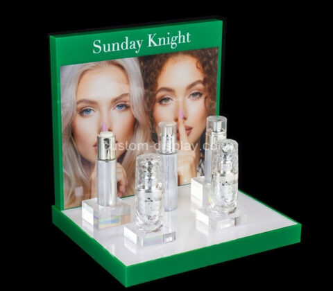Custom acrylic perfume cosmetics display prop