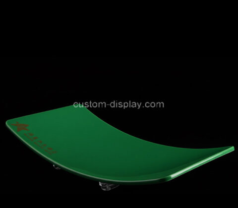 Custom acrylic hotel bathroom towel holder tray