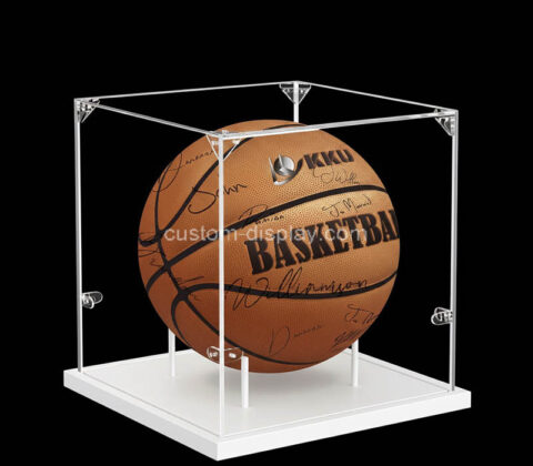 Custom acrylic basketball display box