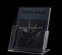 Custom acrylic desktop catalog brochure holder CSB-616 Custom acrylic desktop catalog brochure holder