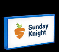 Custom acrylic wall branding light box CSC-237 Custom acrylic wall branding light box