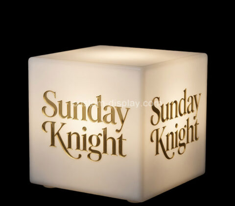Custom acrylic backlit LED sign box